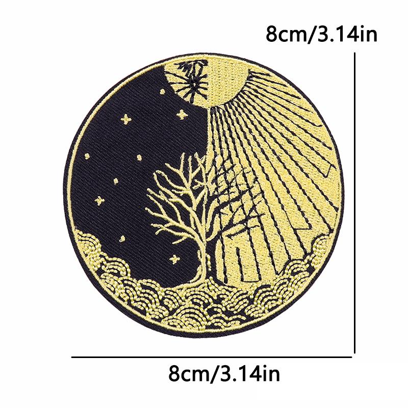 Tactical Morale Patch Embroidery Iron On Motivational Quote For Backpack Gear Metal Style Military Sewing Embroidered Design