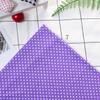 7Pcs 7 assorted styles Floral Cotton Fabric Purple floral pattern Fabric Bundle  Quilt making