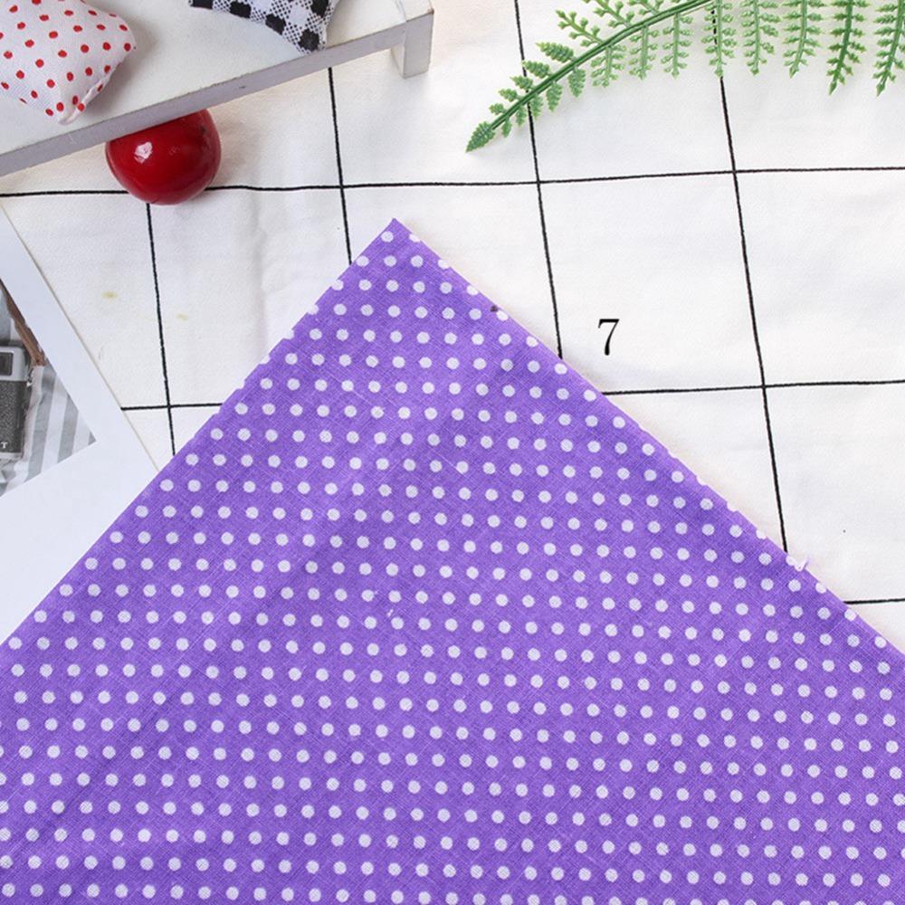 7Pcs 7 assorted styles Floral Cotton Fabric Purple floral pattern Fabric Bundle Quilt making