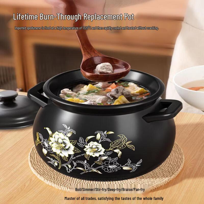 Qiwei Ceramic Casserole for Gas Stoves