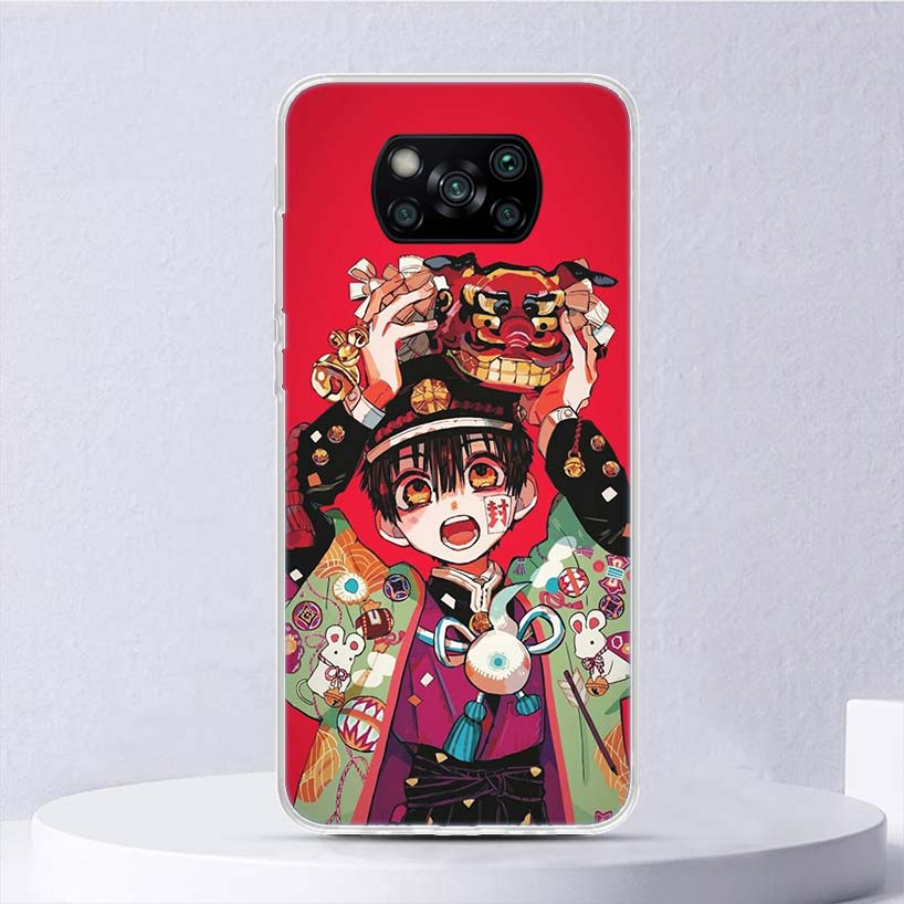 Toilet Bound Hanako Kun Anime Soft Case For Xiaomi Poco X7 X6 X5 X4 X3 Nfc F7 Ultra F6 F5 Pro Phone Cover F4 Gt F3 M5S M4 M3 M5
