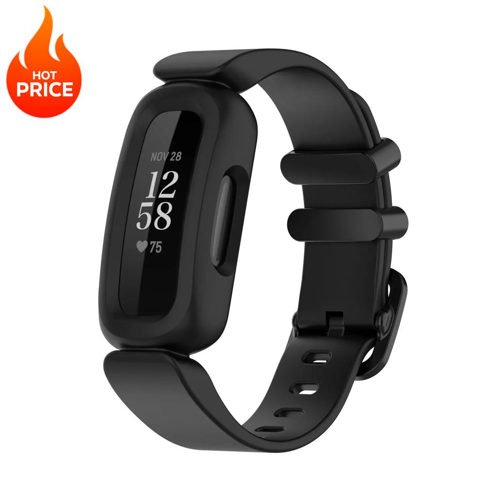 New Strap For Fitbit Ace 3 Kids Watch Band Bracelet Soft Silicone Replacement Wristband For Fitbit Inspire 2 Ace3 Classic Correa