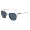 New Stylish Retro Large-Frame Women's Sunglasses - Versatile and Trendy for Outdoor Street Style