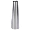 Stainless Steel Vase Small Desktop Silver Flower Vase Room Decor for Kitchen Bedroom Living Room Office Shelf