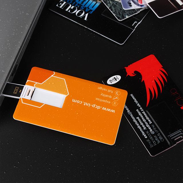 

Custom Logo High-Speed Business Card USB Drive – Creative Gift 1GB