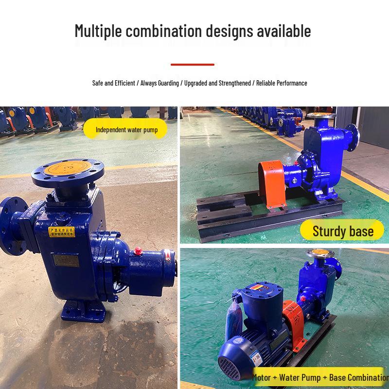 Stainless Steel Non-Clogging Self-Priming Sewage and Drainage Electric Water Pump