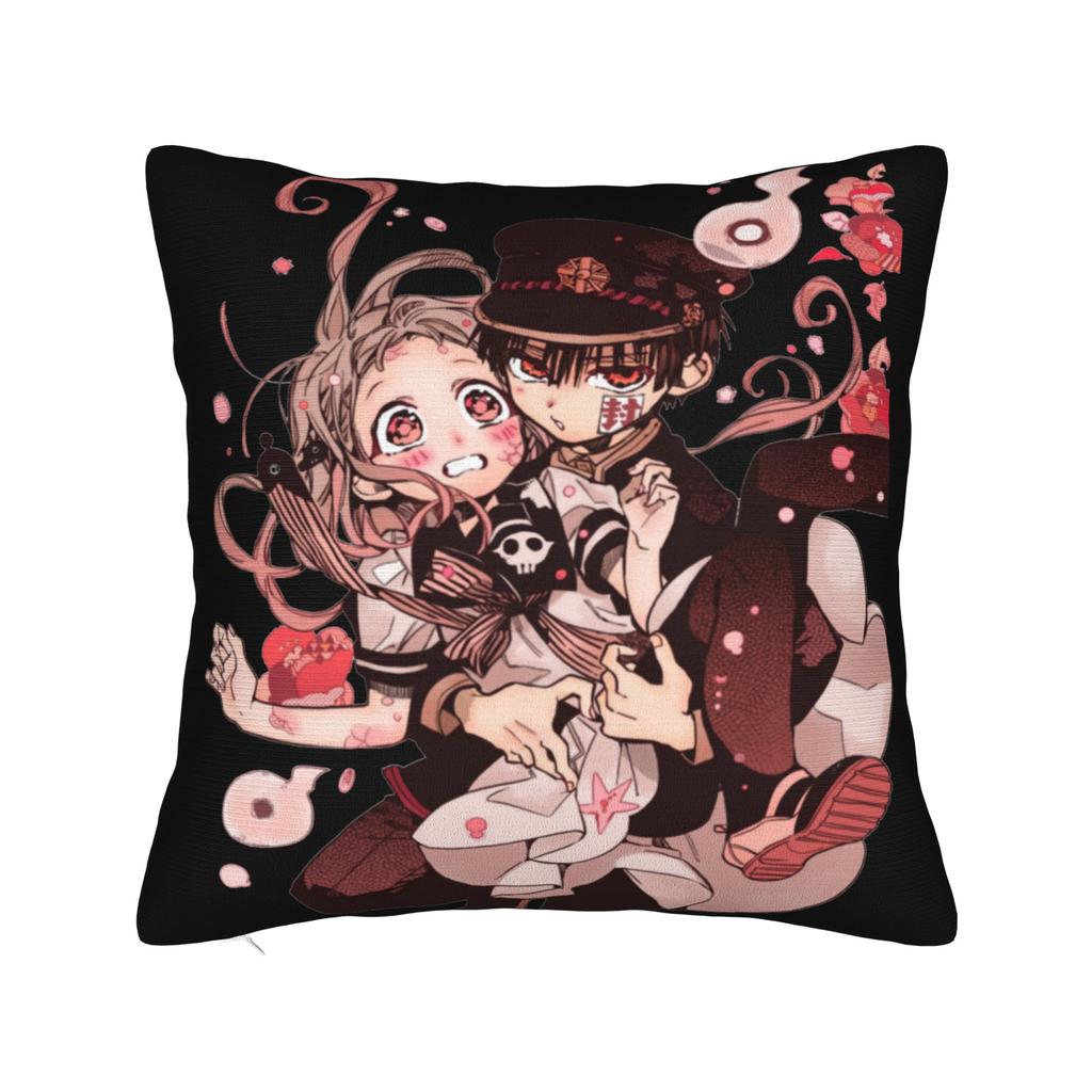 TBHK Manga Square Pillow Covers Polyester Home Hanakoo Nene Yashiro Cushion Cover Cool Home Decoration Throw Pillow Case 40*40