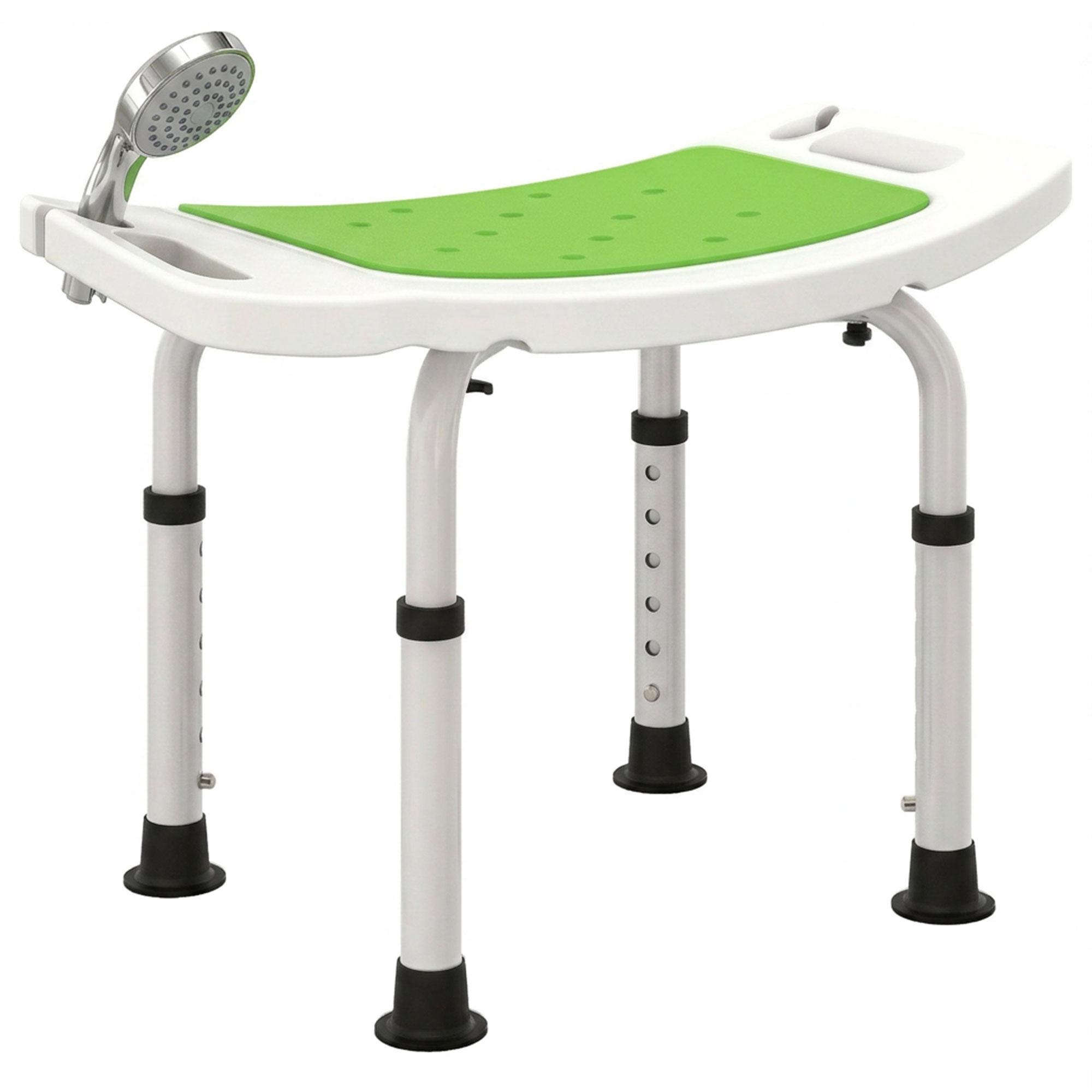 Augstuma regulējams dušas sēdeklis Ergonomisks dušas