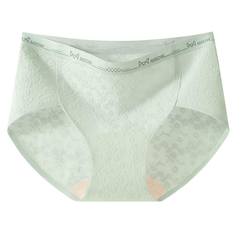 

Mao Ren Women s Organic Cotton Antibacterial Seamless Briefs L