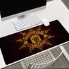 Flaming Manchester Crest   Mouse Pad Office Desk Mat, Gaming Mouse Pad Mousepad, Keyboard pad,Heavy-Duty Non-Slip Rubber Backing, Gift