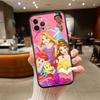 Disney Princess Phone Case for Redmi Note 12 12S 12C 13 13C 13R 14 14S 14R 14C 11A 13X A3 A3X A4 A5 Pro Max Plus