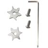 Strong Golf Club Grooving Sharpening Tool Wedge Zinc Zinc Alloy Golf Sharpener  Christmas Gift