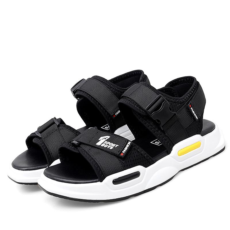 Fashion Brand Men's Sandals Outdoor Fashion Wholesale Summer Soft Soled Beach Shoes Men's New Flip-flops Casual Outwear Sandals