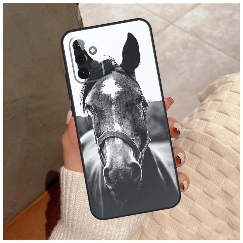 Horse Animal For Samsung Galaxy A13 A33 A53 A34 A54 A14 A15 A16 A26 A36 A56 A12 A32 A52 A06 A35 A55 Case