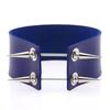 Alloy Spike Leather Choker, Rock Punk Harajuku Spiked Clavicle Necklace