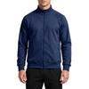 Men's Fall Winter Zip-Up Sweatshirt with Stand Collar, Casual Cardigan Jacket for Everyday Wear