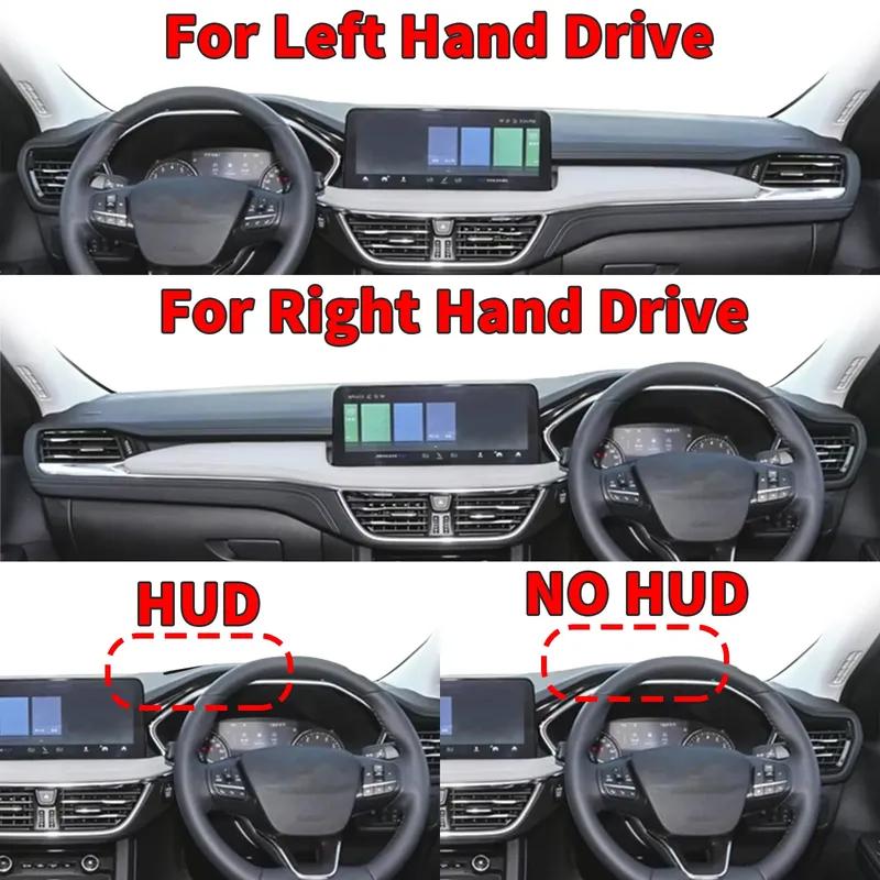 for Ford Escape Kuga MK4 -2024 High Quality Dashboard Cover Dashmat Sunshade Anti‑UV Protector Dash Mat Pad Accessories