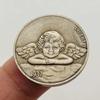 1937 Wandering Coin Angel Baby Brass Old Silver Commemorative Medal Collection 20mm Craft Copper Silver Coin Commemorative Coin