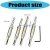 B0KB Professional Drill Bit For 9-10cm Hinge Mounting Woodworking Tool Easy Operation Centering Hinge Drill Bit