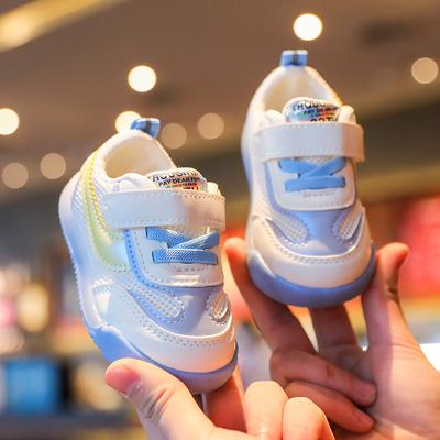 Scarpe per Bambini Neonato Suola Morbida Scarpe Sportive Scarpe da Passeggio, Tessuto a Rete Primaverile Autunnale Antiscivolo Scarpe Casual per Bambini e Bambine