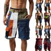 Shorts Homme Multi-Poches Convient pour Shorts de Travail Homme et Shorts de Running Homme Coupe Confortable Shorts Cargo