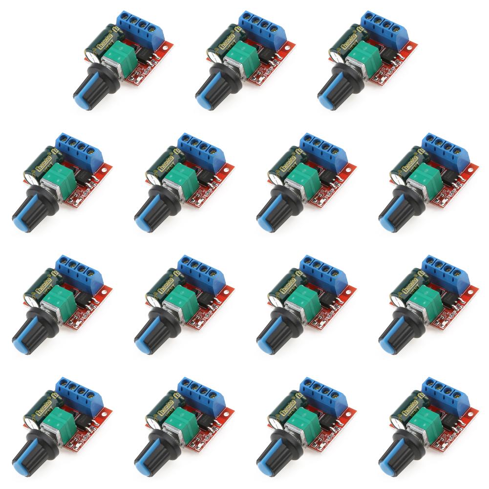 5A Motor PWM Speed Controller DC 4.5V-35V 90W Motor Speed Controller Fuse Automatic Recovery Speed Control Switch