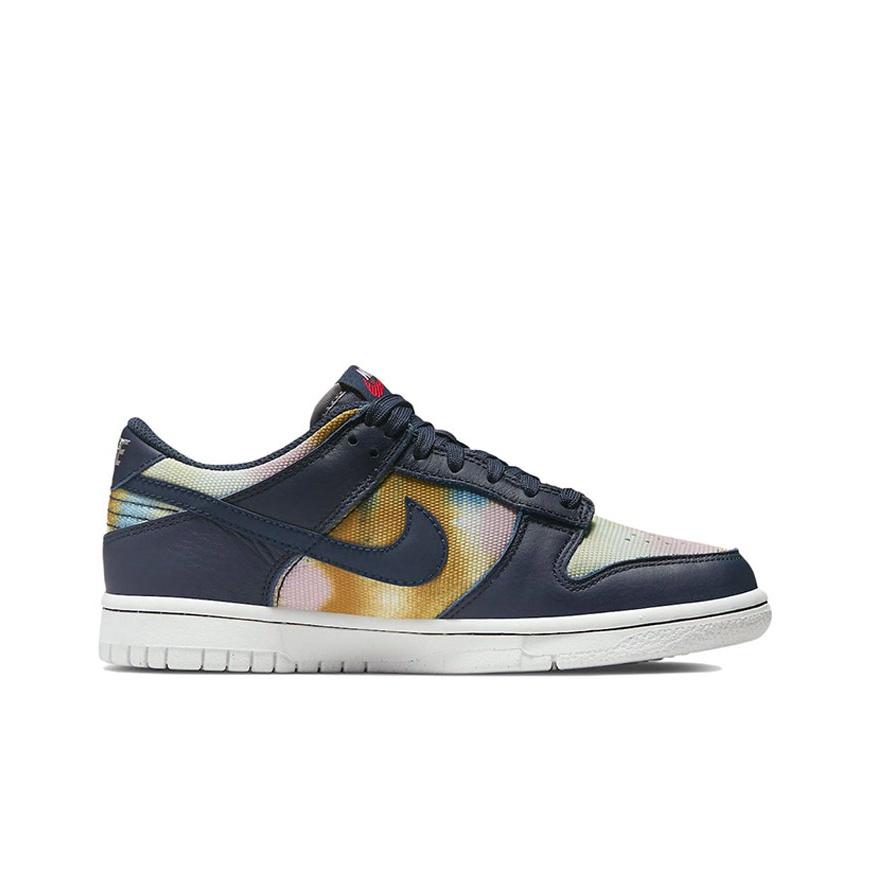 New Nike Dunk Low Graffiti Navy GS DM1051-400