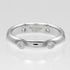 CARTIER Stella Ring K18 white gold/diamond #4.7(US Size) 4.62g Women Used