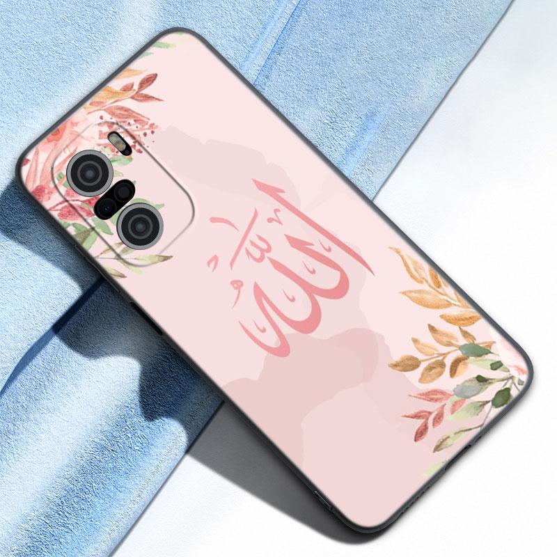 

Чехол для телефона Исламский мусульманский Бисмиллах для Xiaomi Mi Redmi POCO X3 NFC GT F3 M3 10T 11T 7 7A K20 K40 Pro 11i A2 11 Lite CiVi Cover Xiaomi Mi 11 Lite