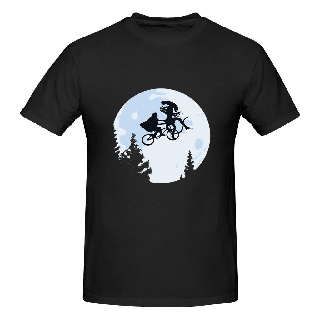 Xenomorph E T Skinfriendly Tshirt Retro Minimalist Thin For Summer Tshirt