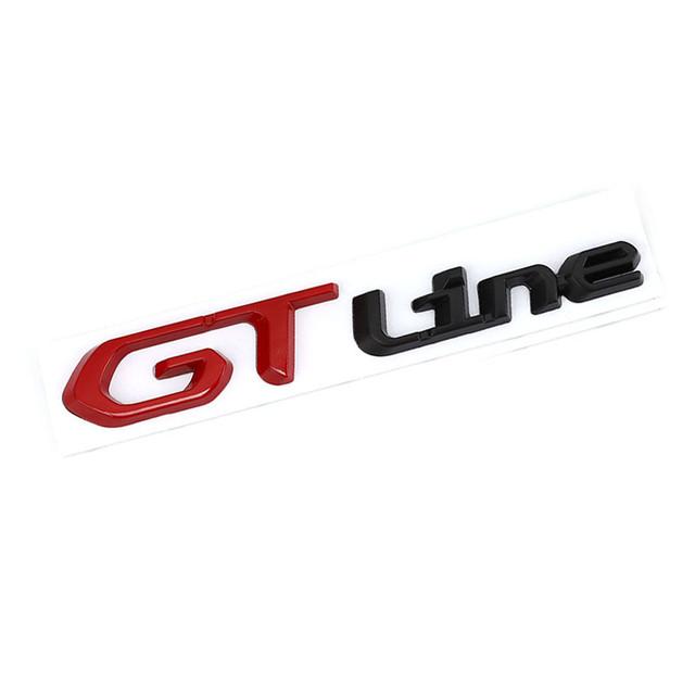 ART1   Car Metal Sticker Emblem Accessory For Kia GT-Line Sportage Ceed Rio Picanto Sorento Soul Cerato Venga Forte K9 Cadenza Optima
