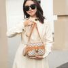 Spring and Summer Trendy Printed Retro Middle-aged Mom Bag, Single-shoulder Crossbody Bag, Women's Bag