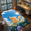 Pokemon Anime Rug Carpet Large Area Rug Non Slip Washable Floor Mat Gamer Room Bedroom Home Decor -QJY