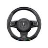 Genuine Leather Suede Steering Wheel Cover for ORA Good Cat GT, Black Cat, White Cat, Ballet Cat, iQ