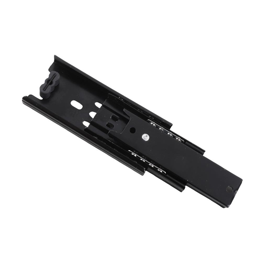 2 Stück Mini-Kurzschubladenführungen, Möbelführungsschiene, Vollauszug, Küchenschrank-Hardware