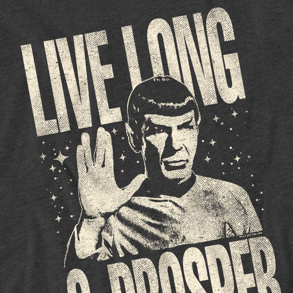 Star Trek: The Original Series Unisex Adult Prosper Spock T-Shirt