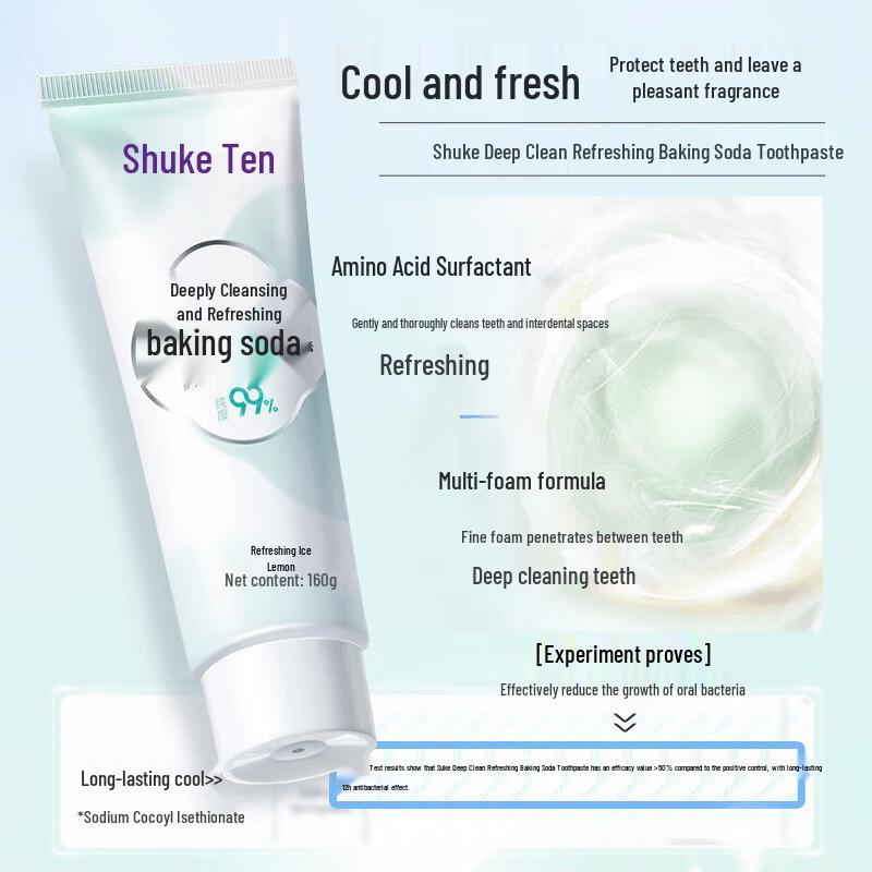 Suke Baking Soda Whitening Fluoride Toothpaste
