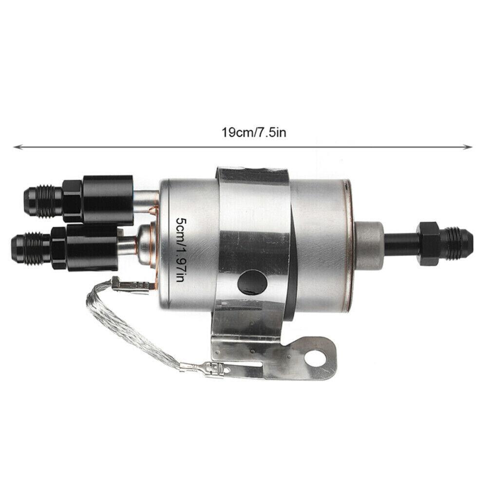 OSIAS Universal High Flow & Pressure External Inline 255LPH Fuel Pump GSL392 28-3012 6AN Fittings Kit