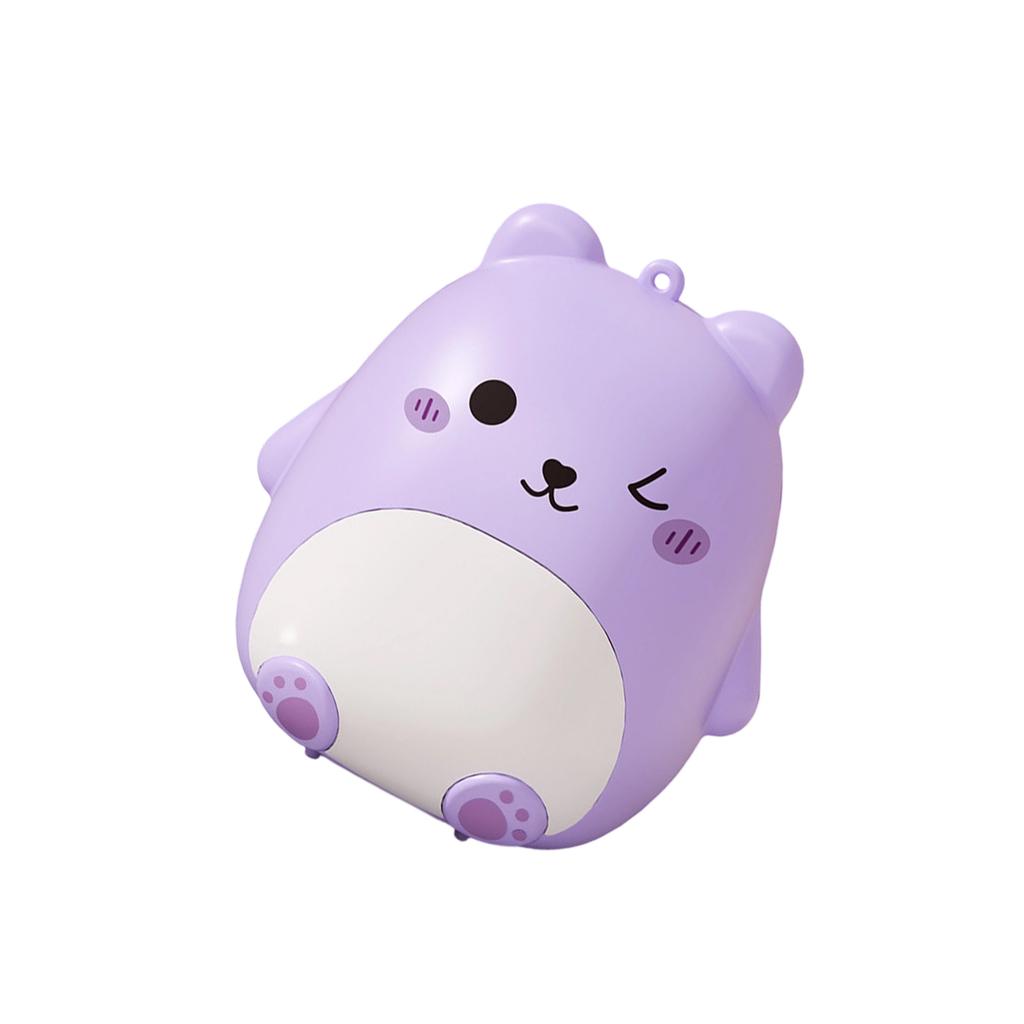 Cartoon Bear Shape Pills Container With Partitioned Storage For Clear Pills Identification Avoid Confusion