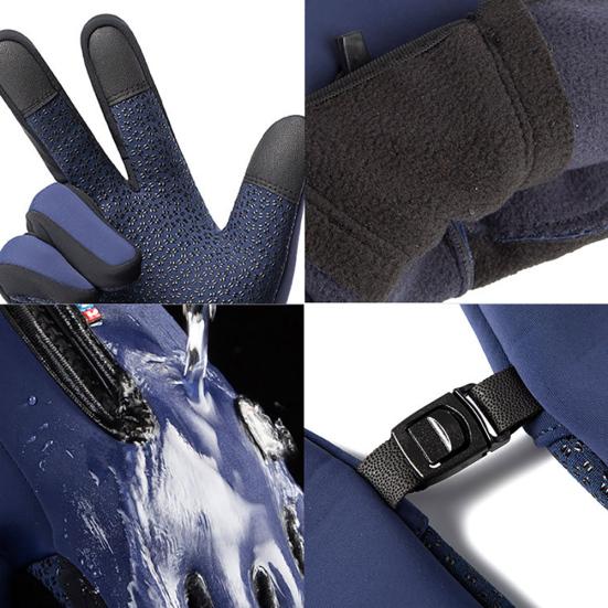 Ekran dotykowy dla kobiet Winter Autumn Ciepły rękawiczek na rękę Windproof