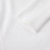 La Chapelle Women's Solid Color Long Sleeve Ruffle Hem T-Shirt