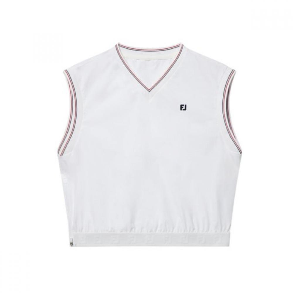 Footjoy Women S Woven veSt White 37328