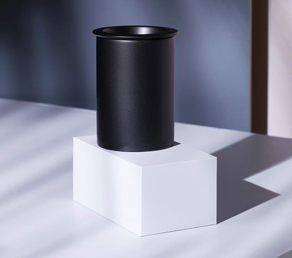 cores Coffee Coffee Highly Simple Design Canister, Porcelain, Beans, 200g, C820BK, Long-established Manufacturer, Airtight, Flavorful,