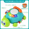 MAVEKID Multifunctional Crawling Turtle Baby Toy, Educational Toy for 1-2 Year Olds, Features Sound and Light, Fingertip Training, Auditory