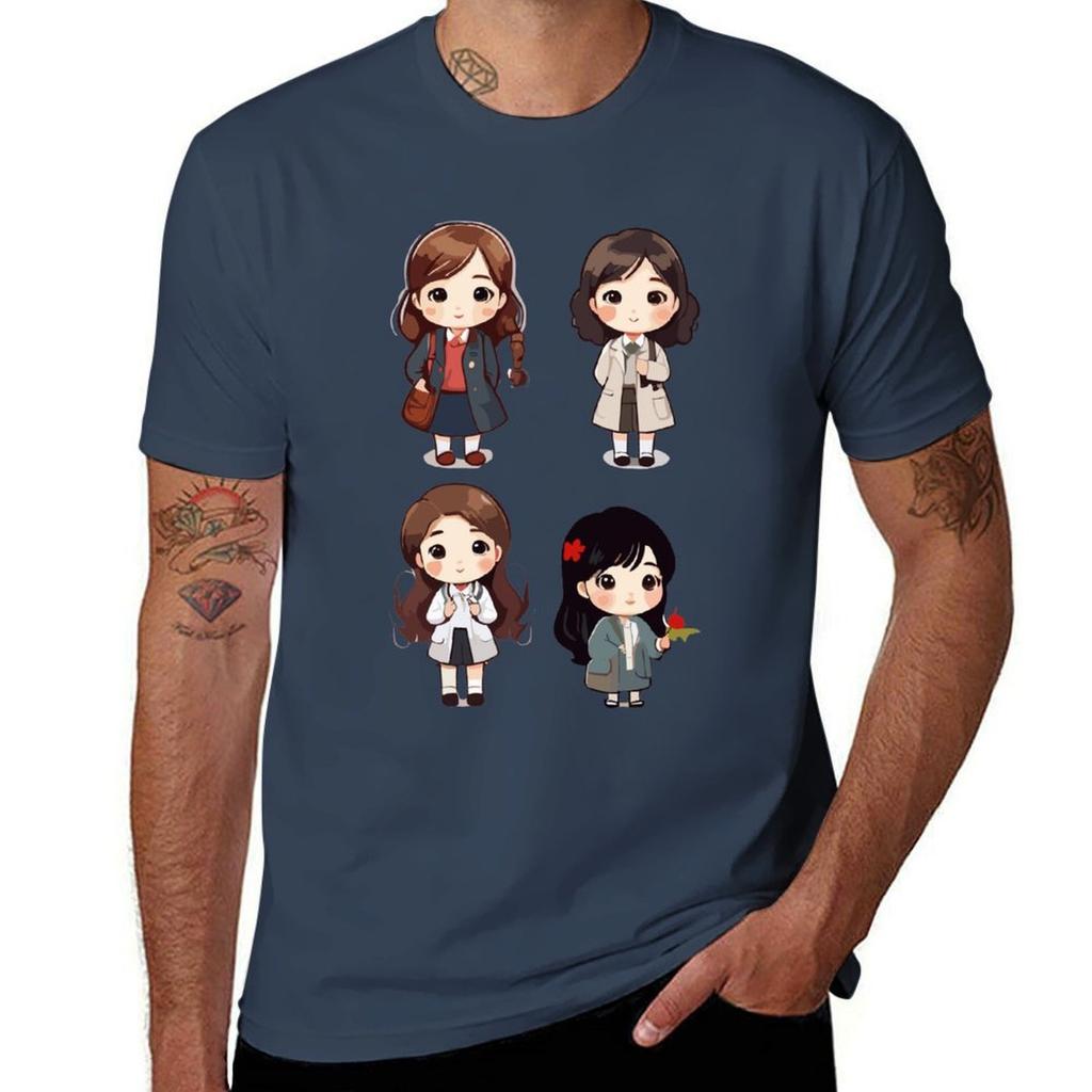 Beautiful Girl Tshirt Work Short Sleeve Cotton Top