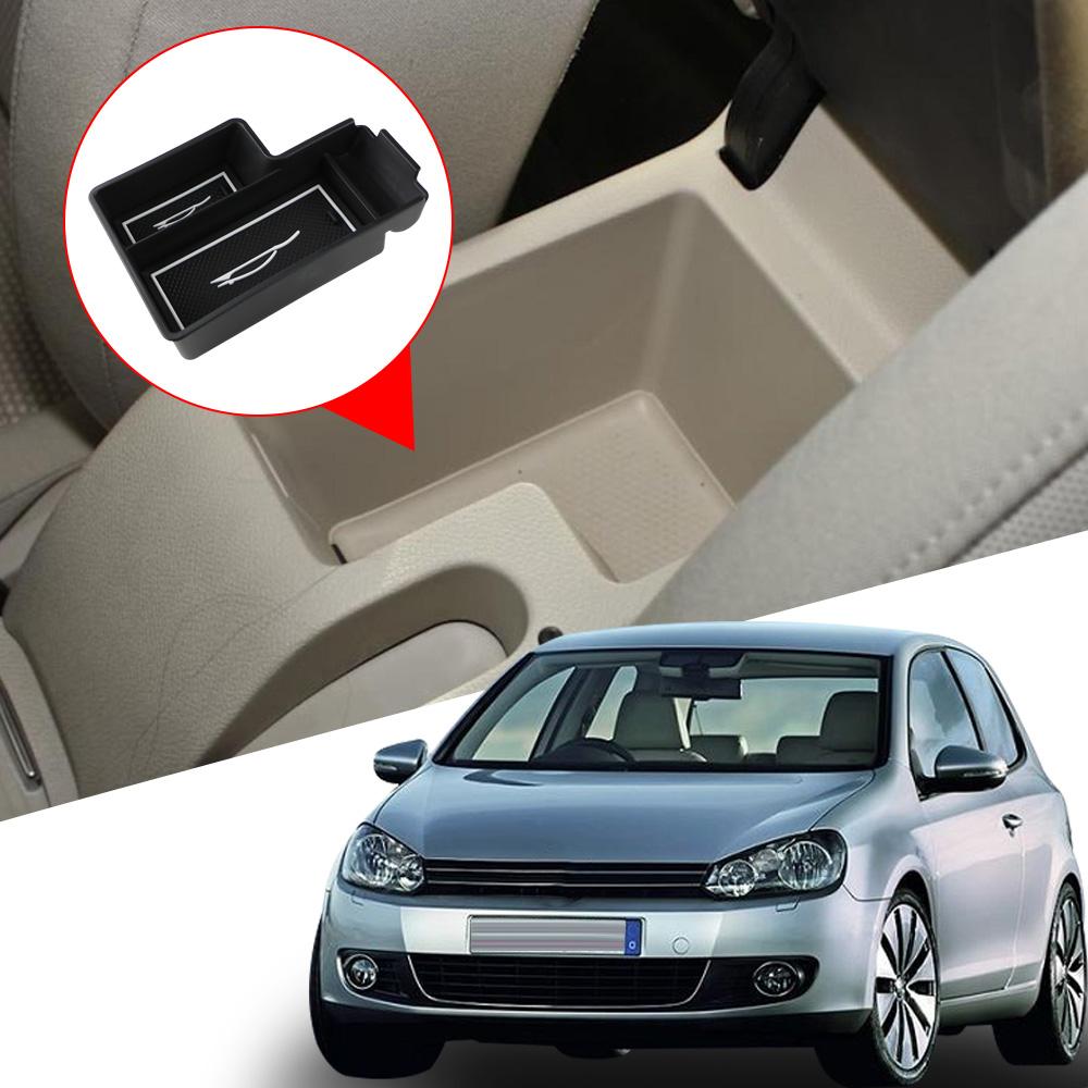 For Volkswagen Golf 5 Golf 6 MK6 GTI SCIROCCO Jetta MK5 Central Storage Box LHD Armrest Remoulded Car Glove Storage Box