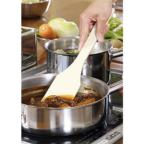 EBM TPX Resin Antibacterial Heat Resistant Square Spatel 500