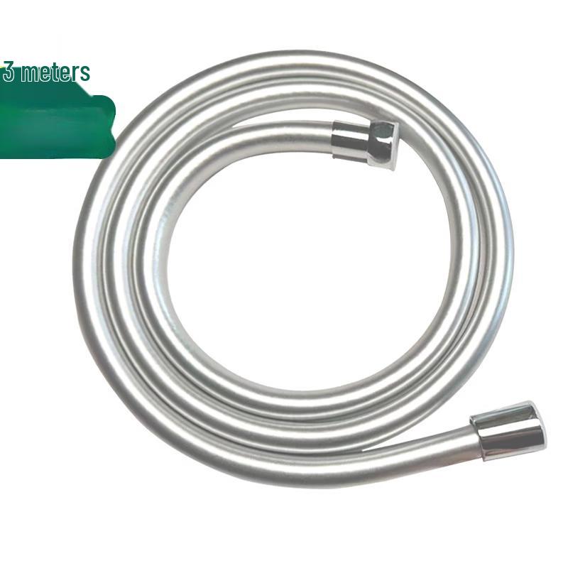 OLOEY Silver Shower & Water Heater Hose (2-Pack)