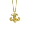 [Gioielli Qi Bicolore] Collana Iris Medievale Seta Spazzolata Retrò Personalità di Nicchia Lusso Leggero Senso di Alta Gamma Catena per Clavicola Donna