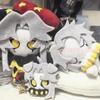 10cm La Circo degli Orrori Pierrot Peluche Portachiavi Carino Decorazione Borsa Soffice Regalo di Compleanno Ragazza Ciondolo Collezione Fan Anime Natale